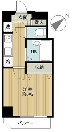 椎名町駅 徒歩3分 2階の物件間取画像